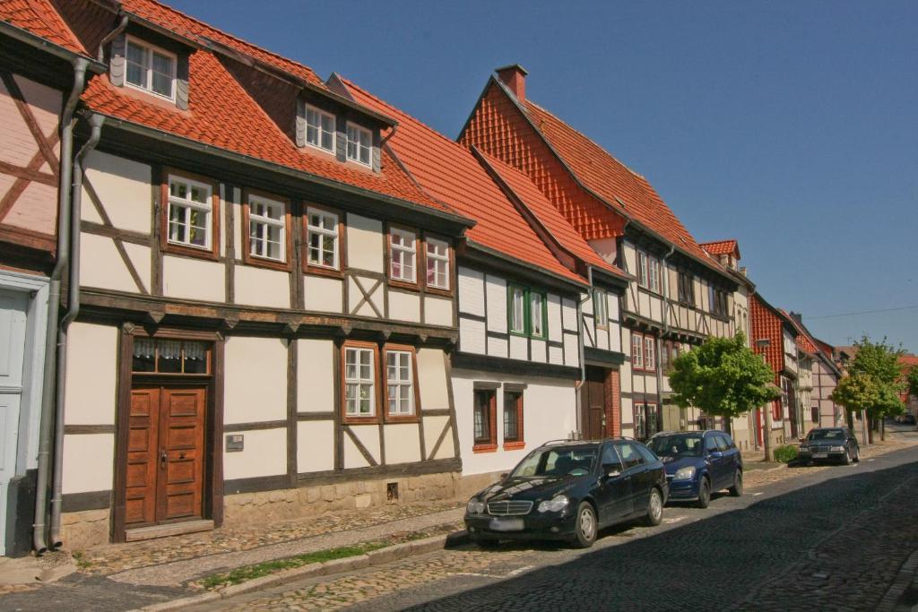 Urlaub Im Fachwerk - Das Sattlerhaus Кведлінбург Екстер'єр фото