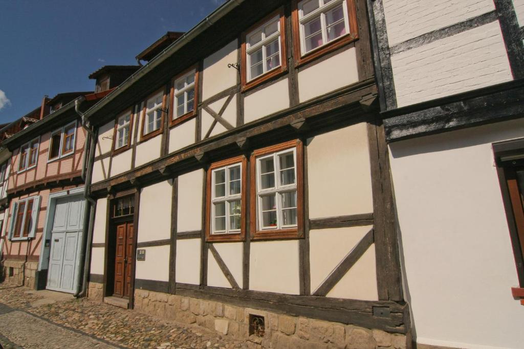 Urlaub Im Fachwerk - Das Sattlerhaus Кведлінбург Екстер'єр фото
